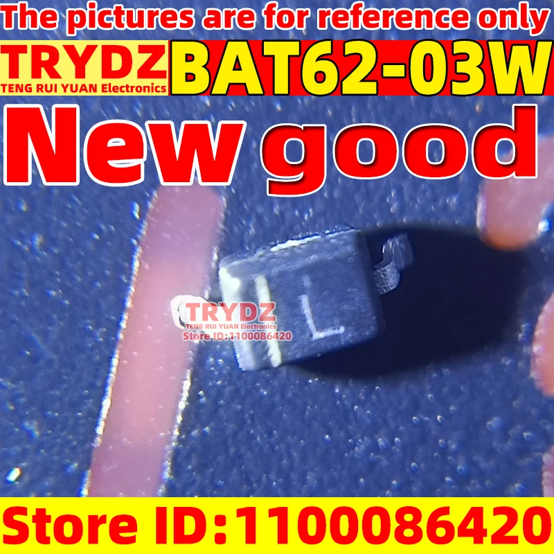 200~10PCS New BAT62-03W BAT62 SOD-323 Schottky diode
