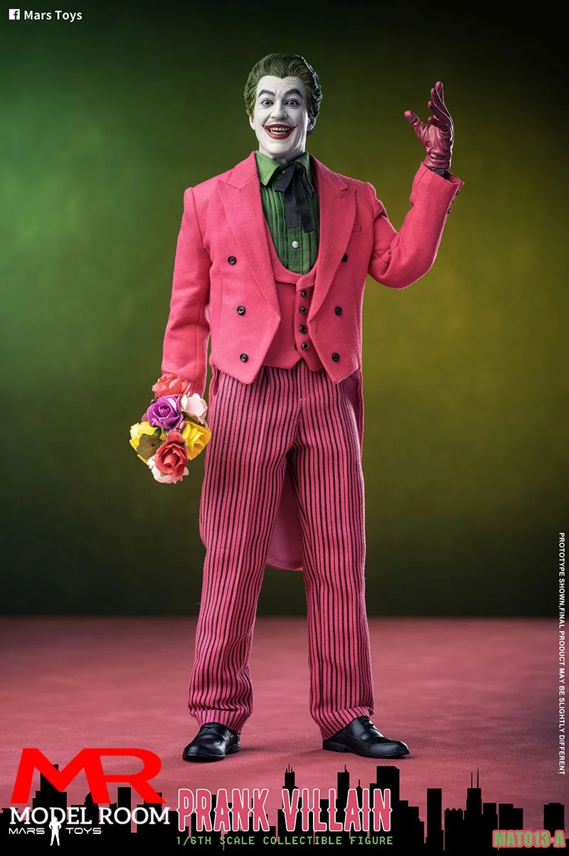 Mars Toys MAT013 1/6 Bilancia Scherzo Cattivo Action Figure con 2 Teste 12 '' Soldato Maschio Figurine Modello Set Completo Giocattolo Da Collezione