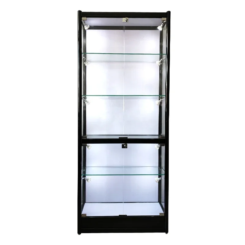 Glass display cabinet Figure display cabinet