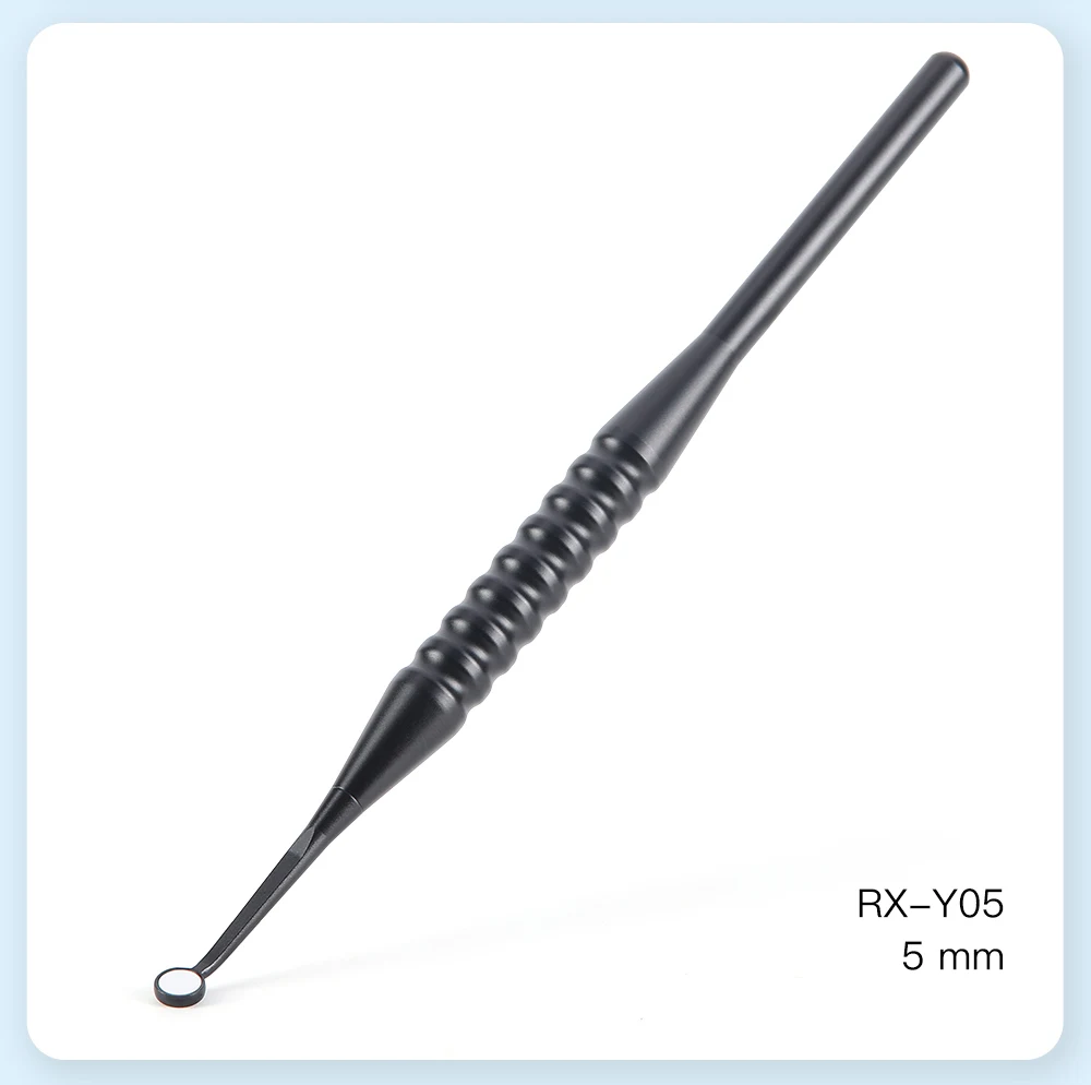 AZDENT Dentaler Mikro-Mundspiegel 2mm/3mm/5mm Sterilisierbarer Anti-Beschlag-Reflektor Odontoskop-Untersuchungsspiegel mit abnehmbarem Griff – Detail 7