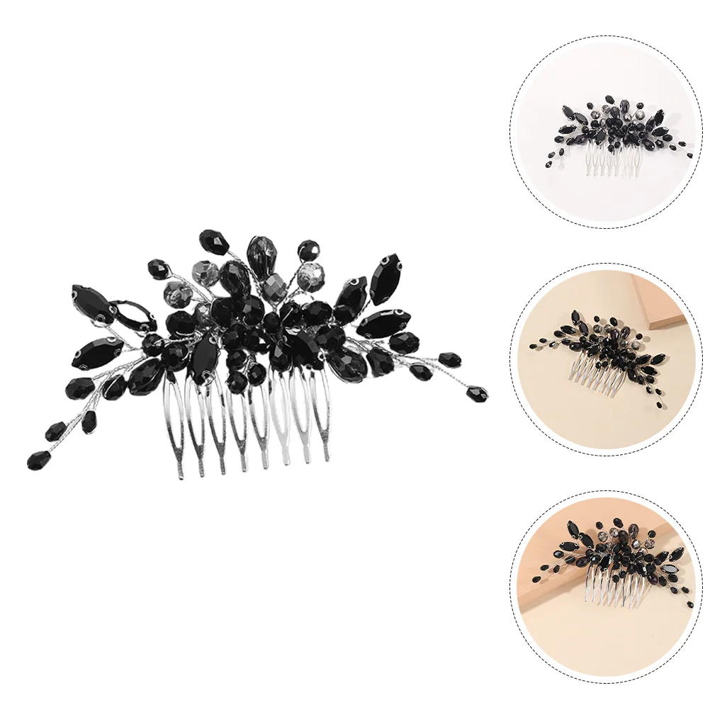 

The Flowers Miss Decoration Wedding Hair Accessories for Brides Metal Side Comb