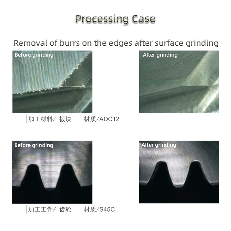 End Surface Ceramic Fiber Brush A11 A21 A31 Oil Stone Wire For Polishing Deburring Flat Metal Surfaces And Removing Knife Marks