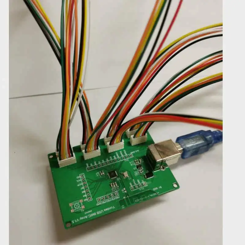 USB 4/6/8-Mic Array for Raspberry Pi – Driver-Free Sound Source Localization & Raw Data Acquisition Module
