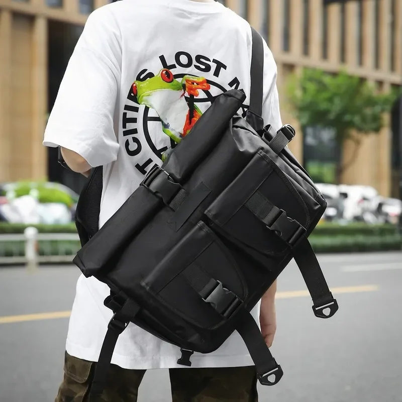 

Men and Women Premium Shoulder Bag Commuter Multi-functional Crossbody Bag Business Briefcase Leisure outdoor Travel Chest Bag