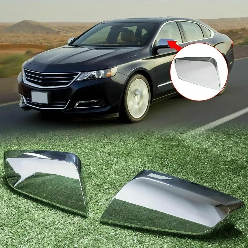 For 2014-2020 Chevrolet Impala LS LT LTZ Chrome Mirror Covers Cap Left & Right