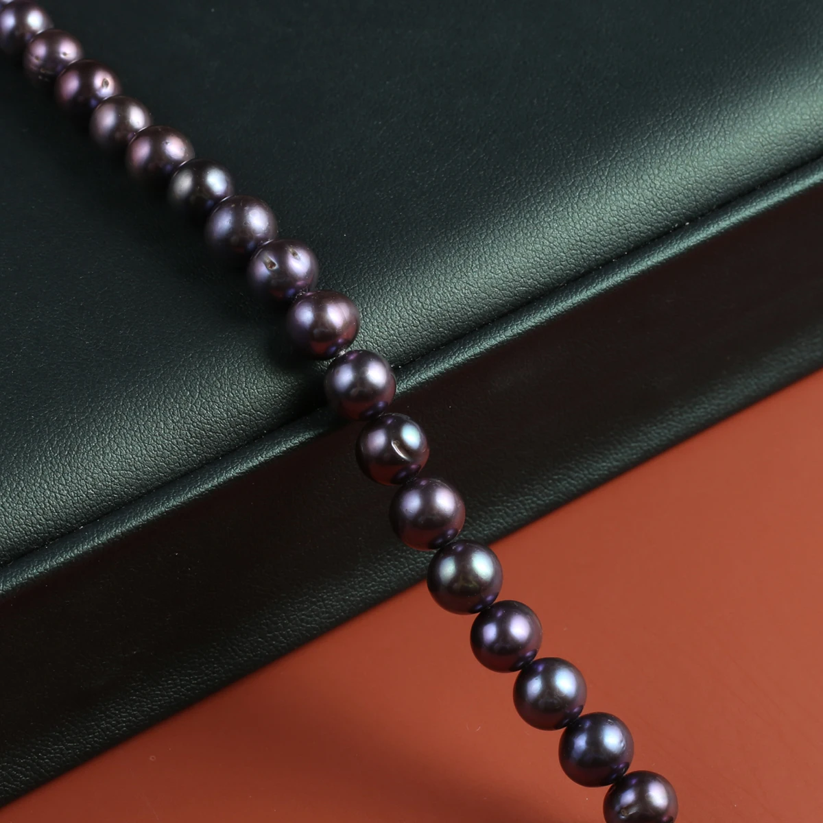 8-9mm Real Round Natural Freshwater Pearl White Purple Loose Spacer Beads for Jewelry Making DIY Necklace Bracelet Accessories