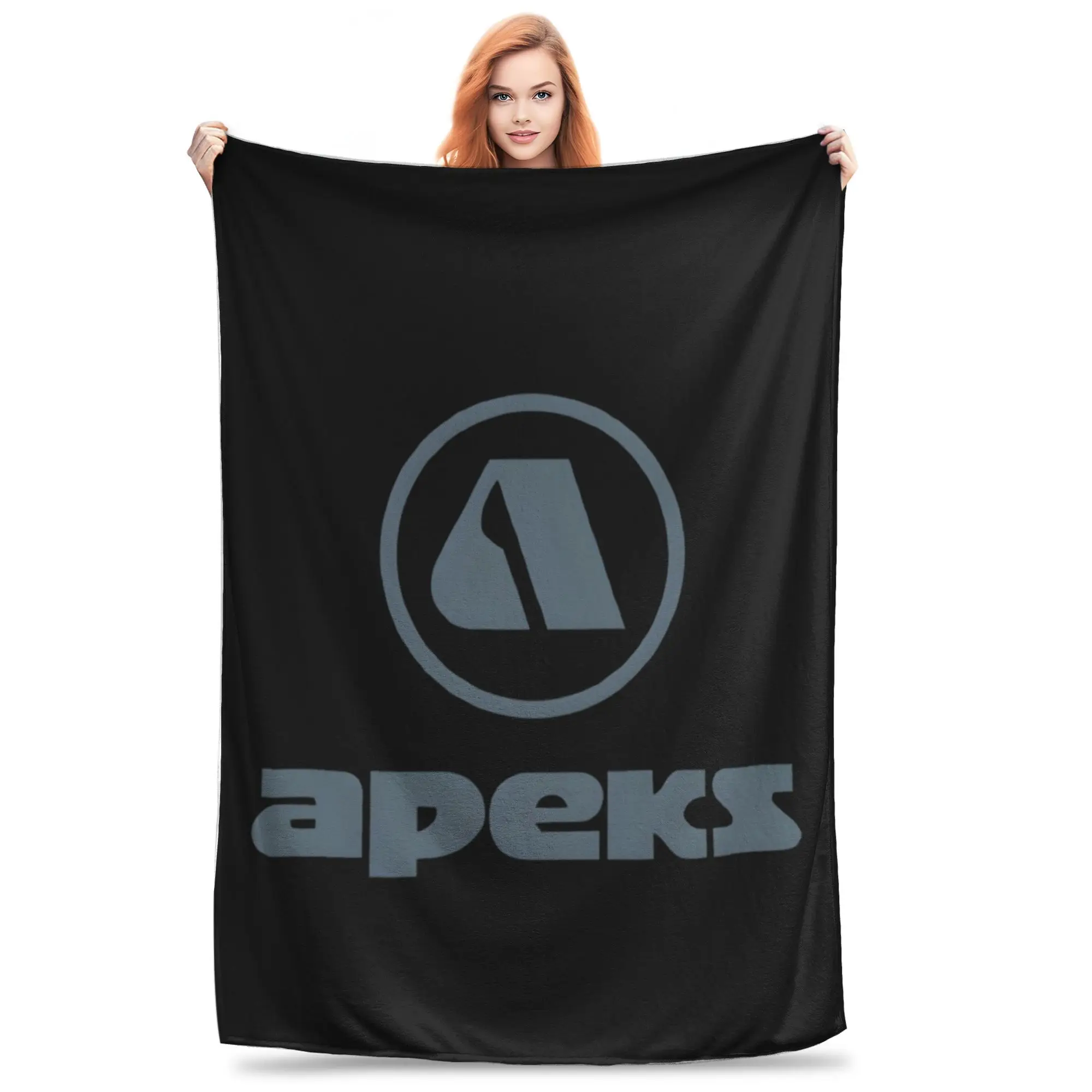 Flannel Throw Blanket Apeks Scuba Diving Equipment Warm Plush Blankets Soft Bedding for Bed Living room Home Travel Sofa