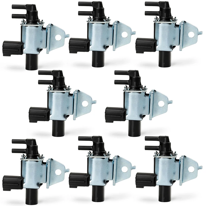 

8PCS VIAS Control Solenoid Valve P1800 Fit For Nissan Altima For Infiniti 6Cyl 3.5L 4.0L VQ35DE VQ40DE 14955-8J10A 14955-8J100