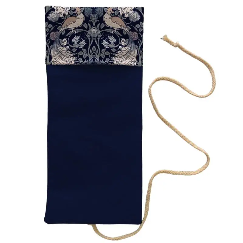 

652F Rolls Up Card Pouches Divinations Card Bag Game Card Organizers Card Stored Bag