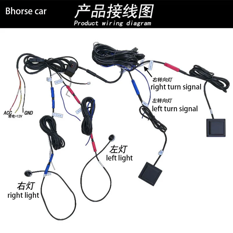 BSD 24Ghz Millimeter Wave Radar Change Lane Safer BSM Blind Spot Monitoring Assistant BSD Blind Spot Detection System