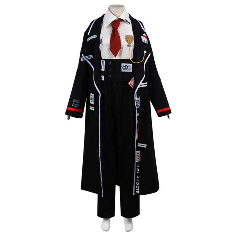 SN66 Limbus Company Uniform Ishmael Faust Yi Sang Cosplay Kostüm für Männer Frauen Top Hosen Mantel Komplettes Set Halloween Karneval P2@w$