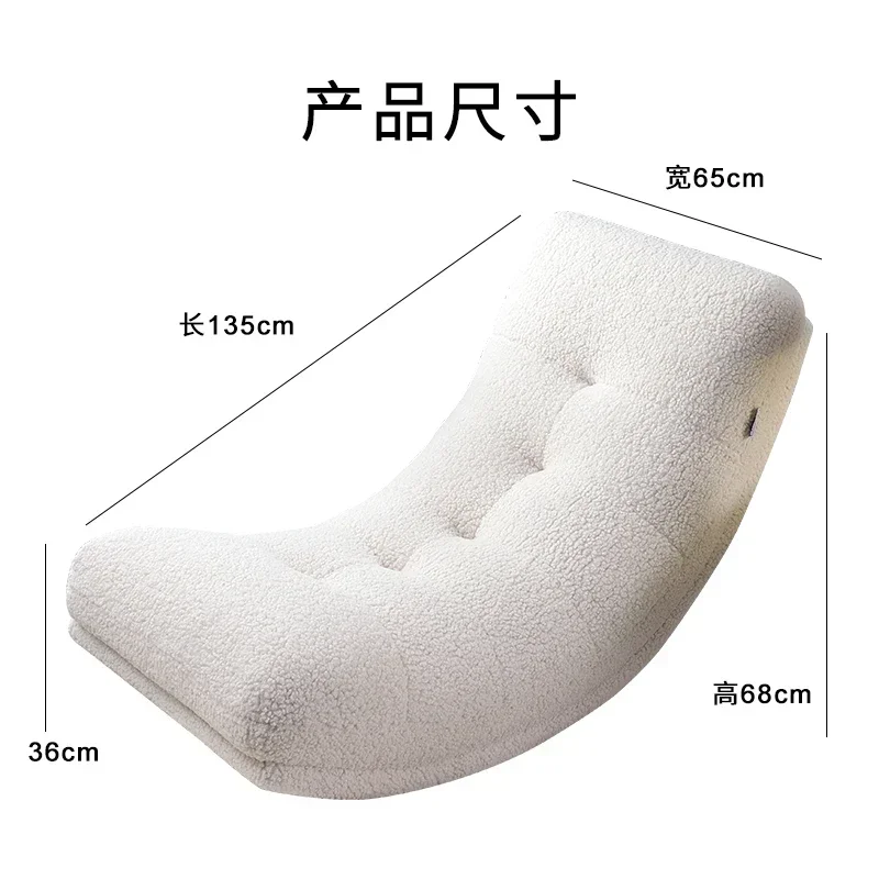 Sofá reclinable de tela Para el hogar, mueble tapizado Individual de lujo en forma de L, color blanco, acogedor, Para sala de estar