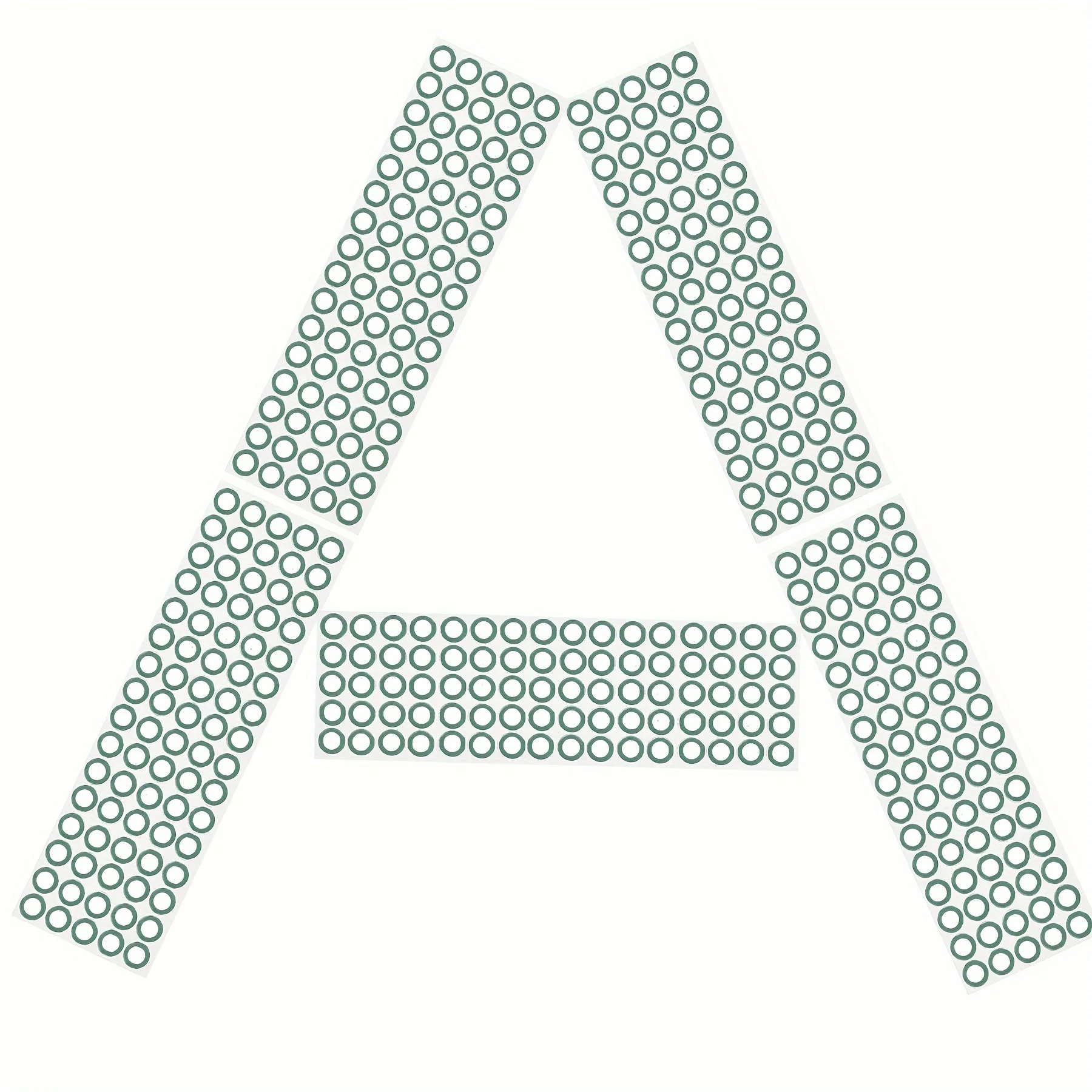 2500 قطعة 18650 بطارية ذاتية اللصق جوفاء الورق المقوى العازلة طوقا العزل الكهربائي وسادة خواتم