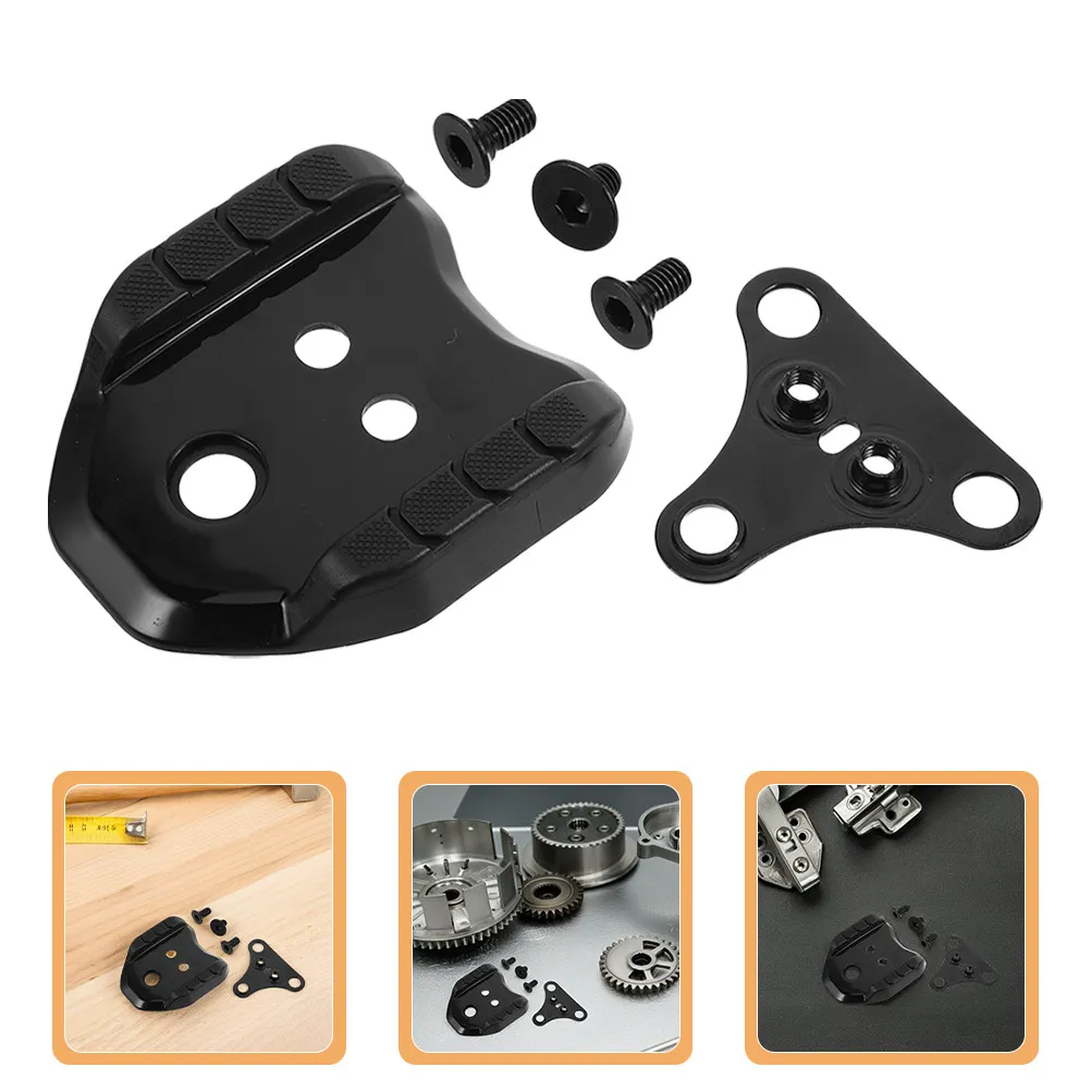 

1Set Clipless Pedal Adapter for Road Bike Convert to Flat Pedals Quick Switch Cycling Shoe Cleat Stabilizer Bike Pedal Converter