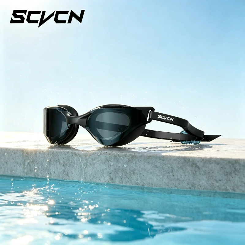 Men Accessories For Beach - SCVCN 새로운 수영 고글 안티포그 저저항