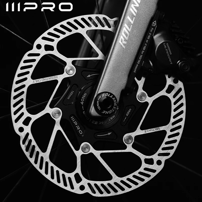 

IIIPRO Center Lock Brake Rotor 140 160mm 180mm MTB Road Bike Disc Brake Rotor Centerlock Bicycle Brake Rotor 203mm Cycling Parts