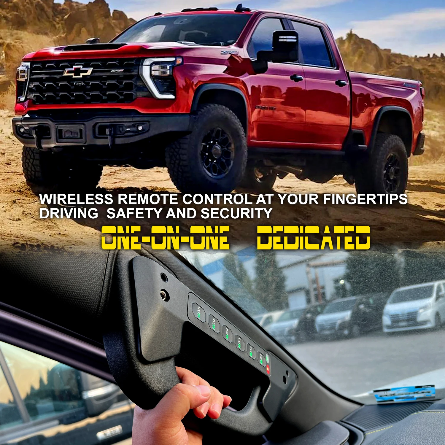 Car Grab Handle Switch Panel For Chevrolet Silverado 2023+ / GMC