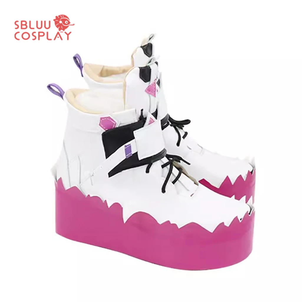 SBluuCosplay Anime Mococo Abyssgard Cosplay Sapatos Botas personalizadas