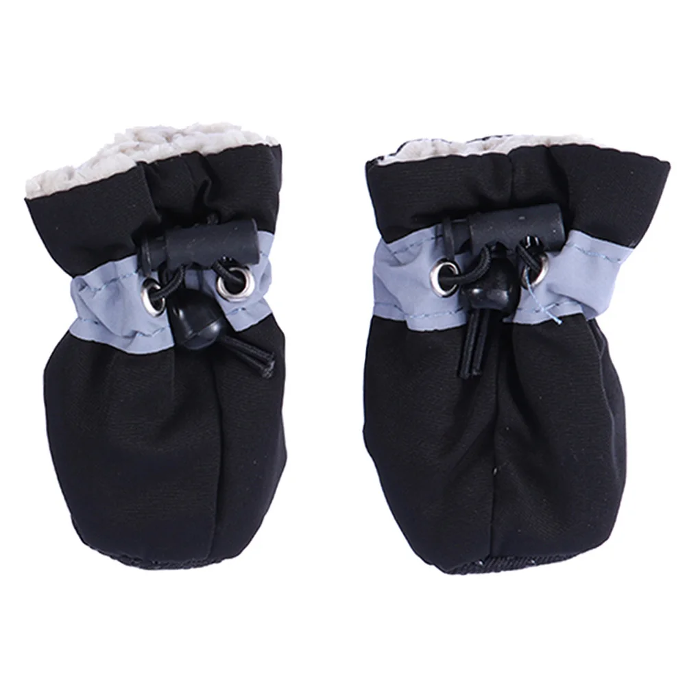 

Dog Boots for Cold Weather Insulated Non-Slip Waterproof Design Suitable Indoor Room Use Keeps Paws