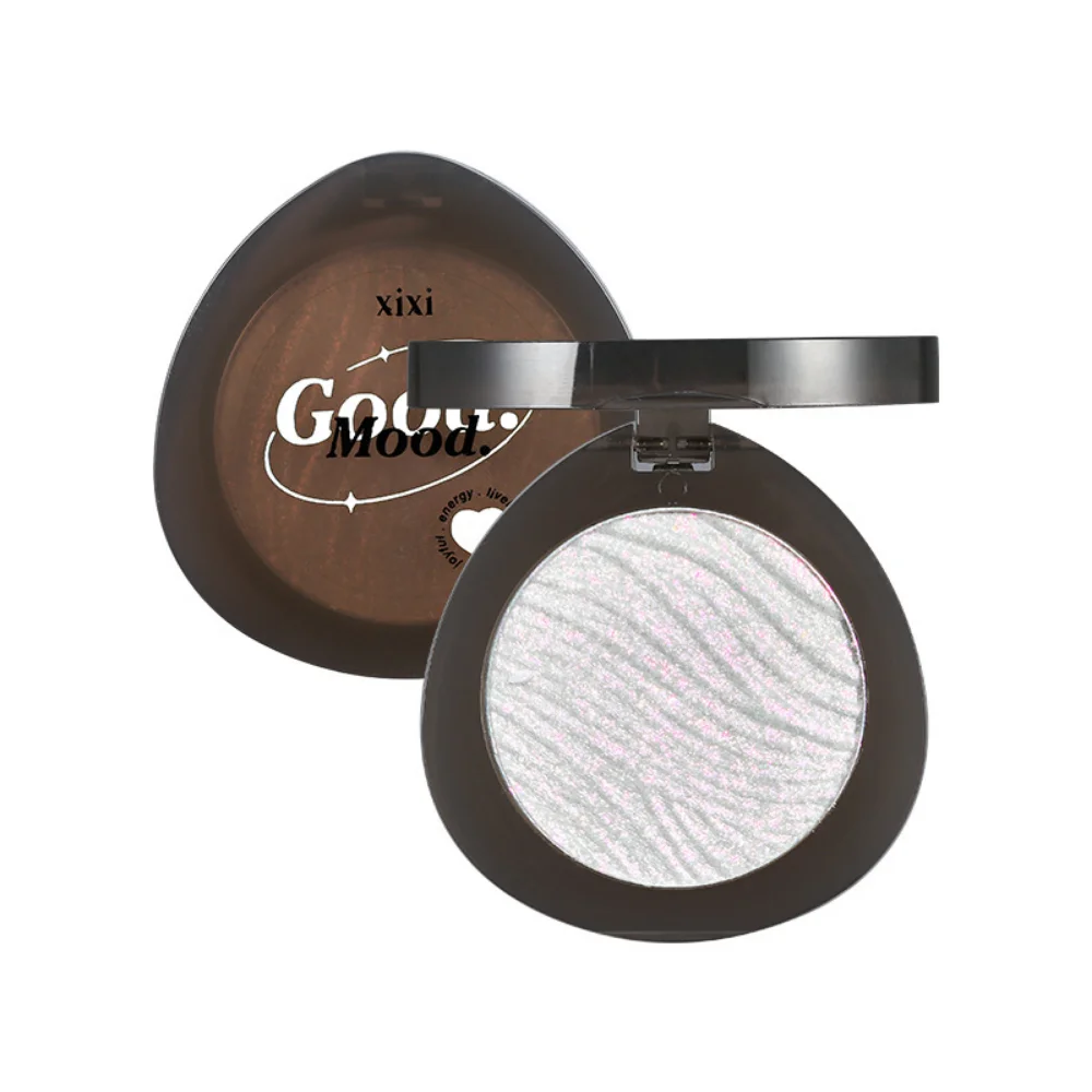 Resaltador de sombra de ojos con textura de patata, maquillaje fácil, maquillaje facial Natural, brillo nacarado tridimensional