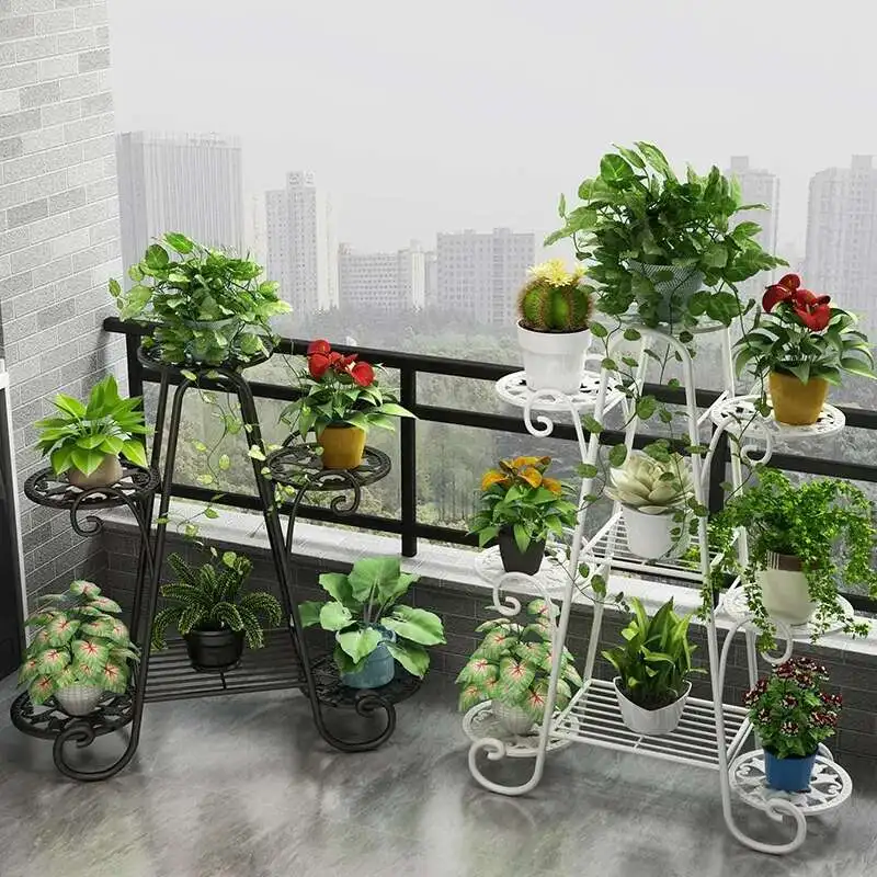 

Accessories Aesthetics Flowers Stand Designer Decorations Minimalist Plant Display Shelf Modern Living Room Plantenrek Furniture