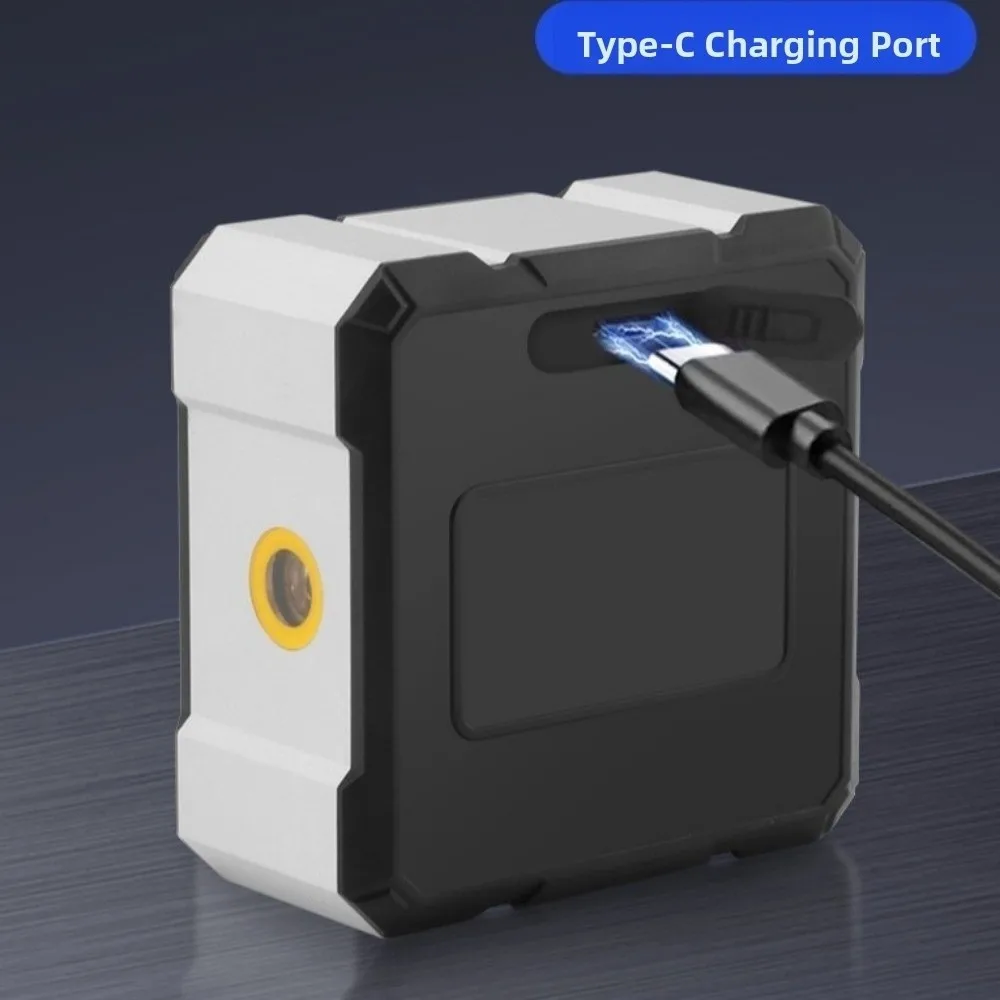 충전식 레이저 각도 눈금자 4면 자석 자석 틸트 경사계 빠른 측정 4X90 °   기울기 각도 상자 측정 도구