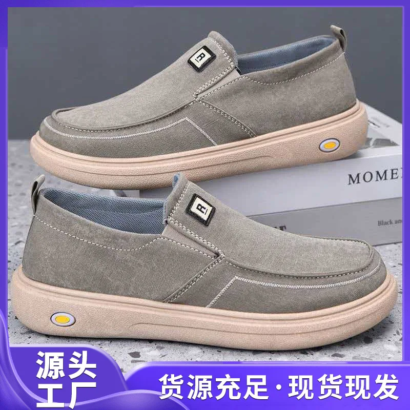 Breathable Men's Casual Shoes Spring Summer Dad Sneakers Low Cut Comfortable Wearable for Middle-Aged And Elderly Padded Footbed