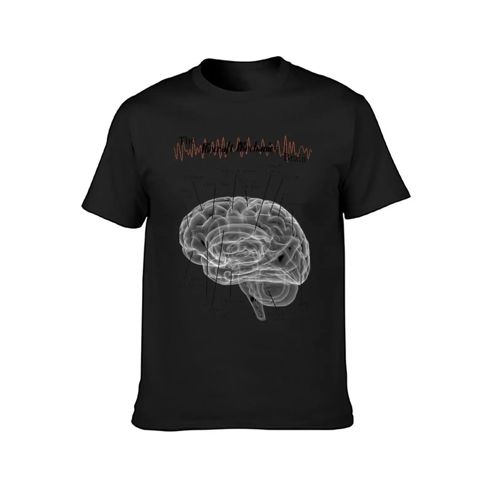 Aircraft Mechanics Brain - Black T-Shirt tees man clothes custom shirt mens funny t shirts