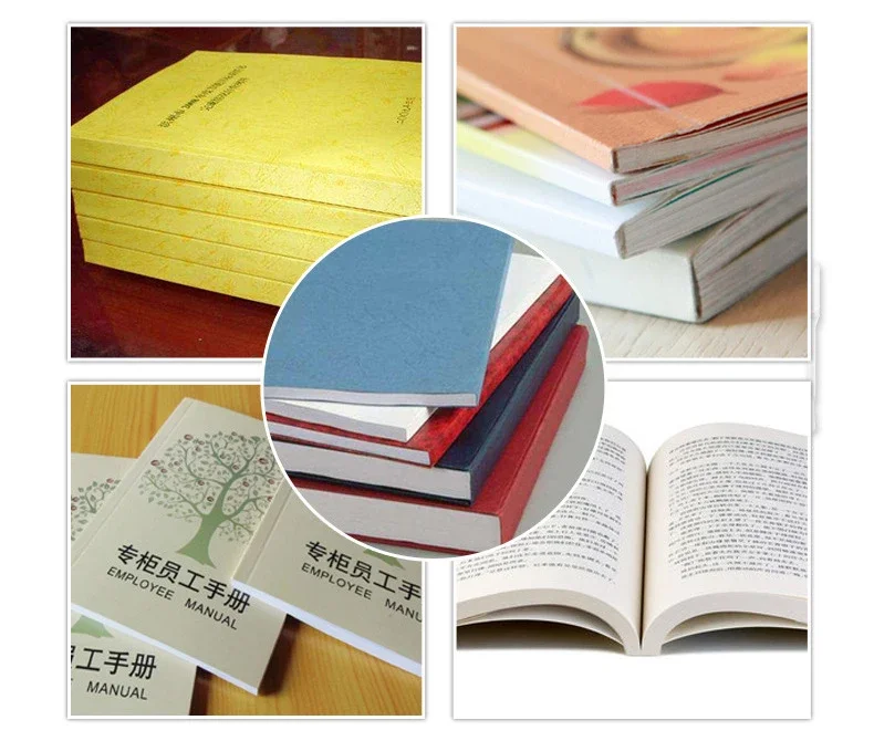 Hardcover Book Binding Machine A4 Manual Hot Melt Glue Binding Machine pur hot melt glue book binding making machine