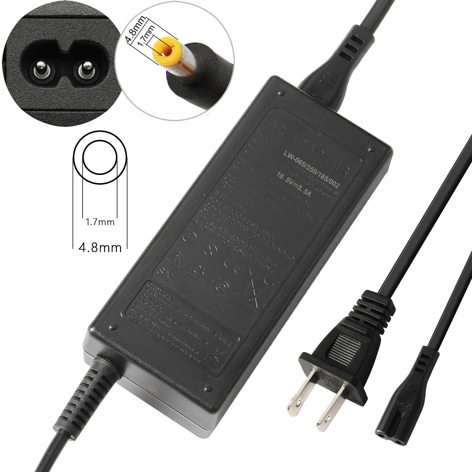 

65W AC Adapter Charger Power Cord Supply for HP Pavilion DM1 DM3 DM3Z Series