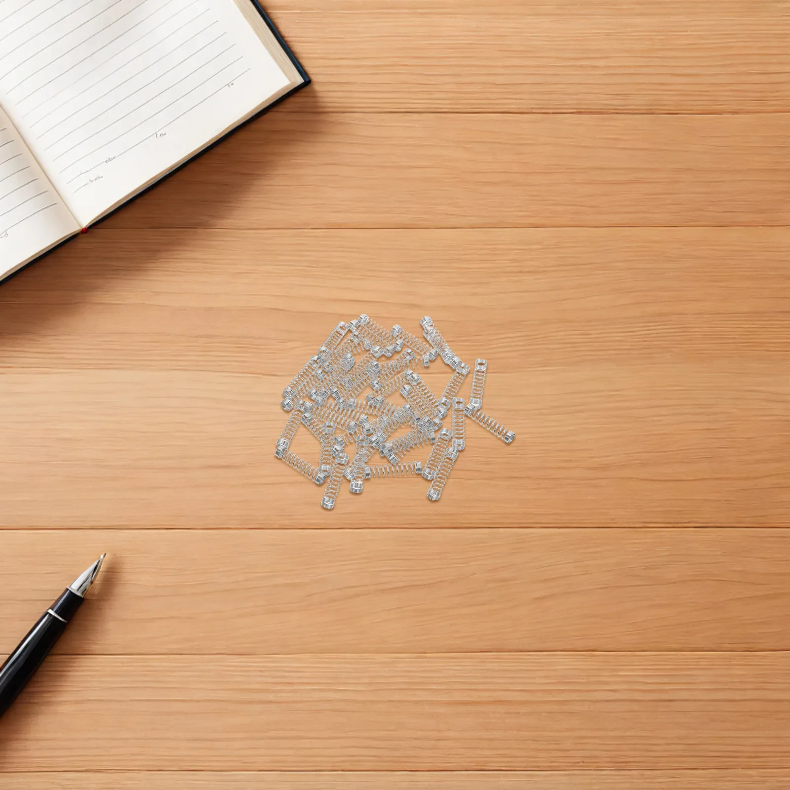 

50Pcs Mechanical Springs Stainless Steel Pen Press Spring Replacement Ballpoint Pen Compression Spring for Smooth Writing