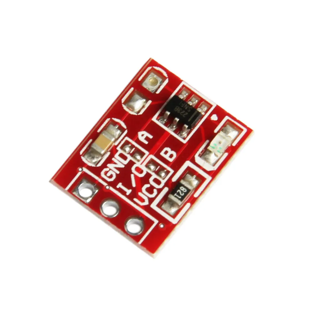 2.5-5.5V TTP223 Capacitive Touch Switch Button Self-Lock No-Lock Module for Arduino