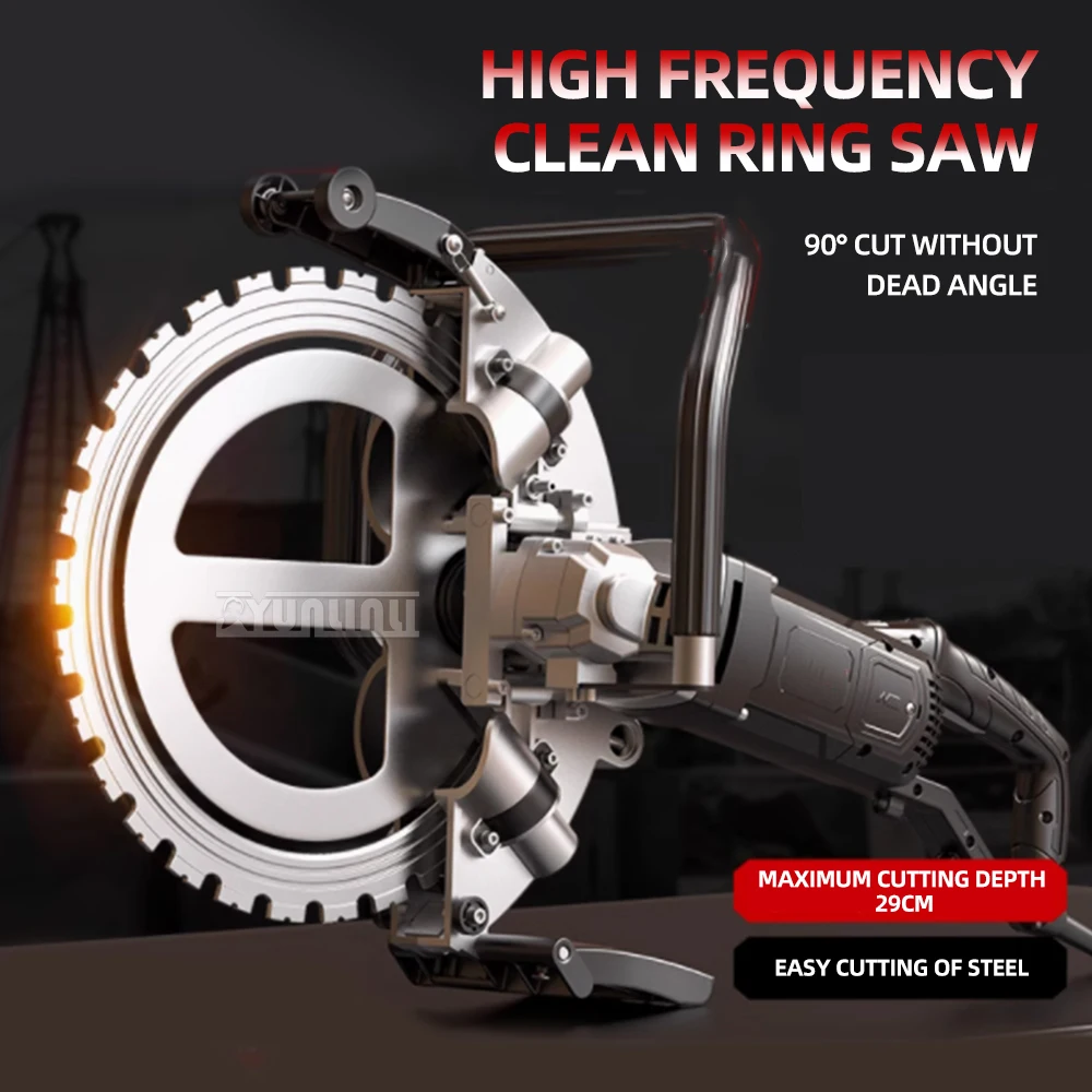 High-power ring saw 0405 Concrete road cutting machine Concrete road saw for stone slotting and wall cutting