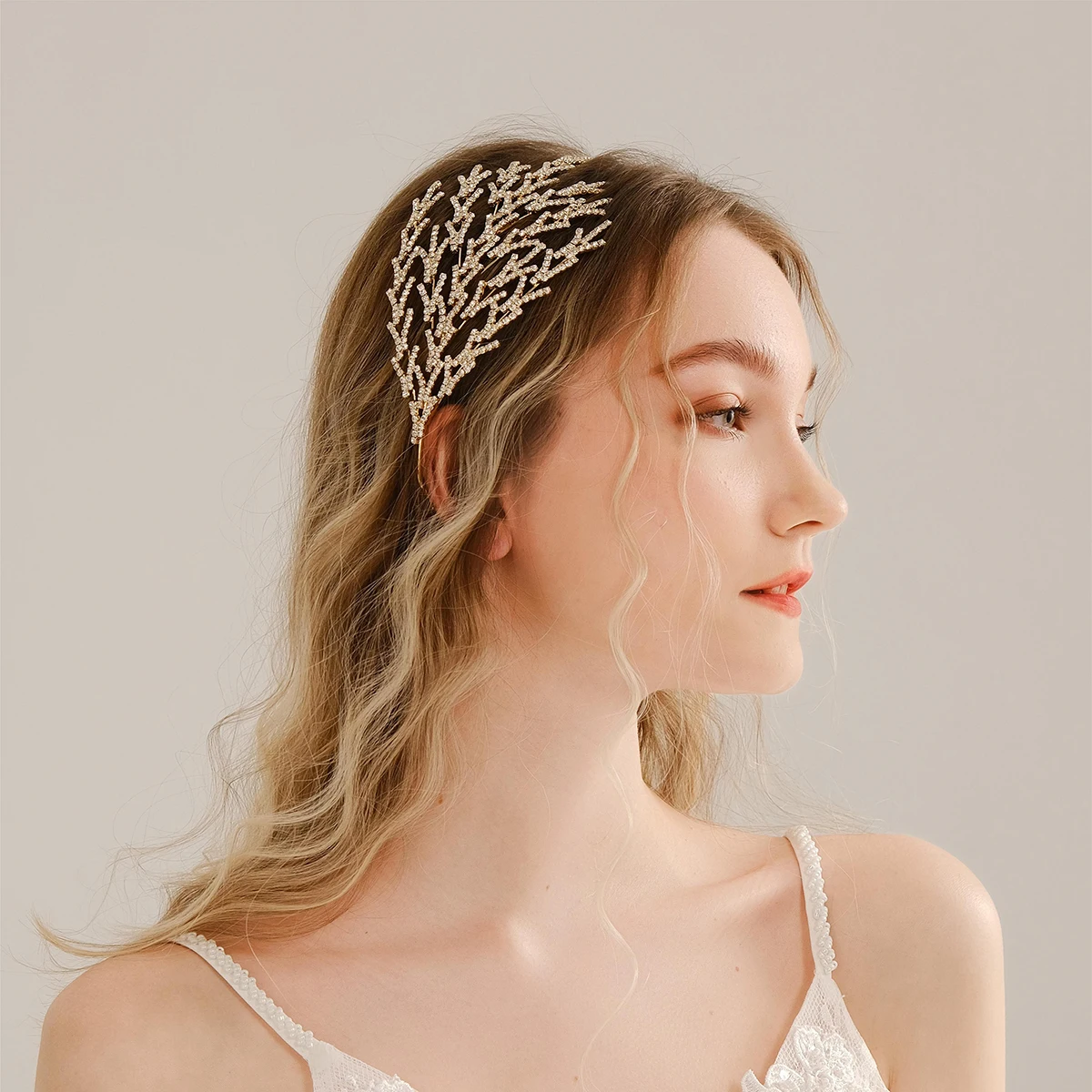 Bridal Hair Silver Handmade Hair Accessories Crystal Wedding Ladies Bling Rhinestone Crown Girls Headpiece Jewelry For Women image 2