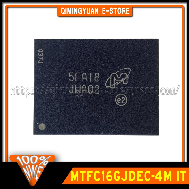 

MTFC16GJDEC-4M IT BGA JWA02 100%, новинка, в наличии на складе