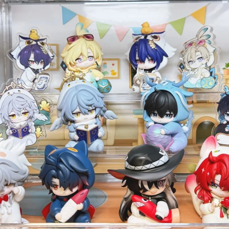 

Authentic Stock Mihoyo Honkai Star Rail Male Dormitory Series Q-Version Blind Box Figurine Cute Trendy Desktop Ornament Gift
