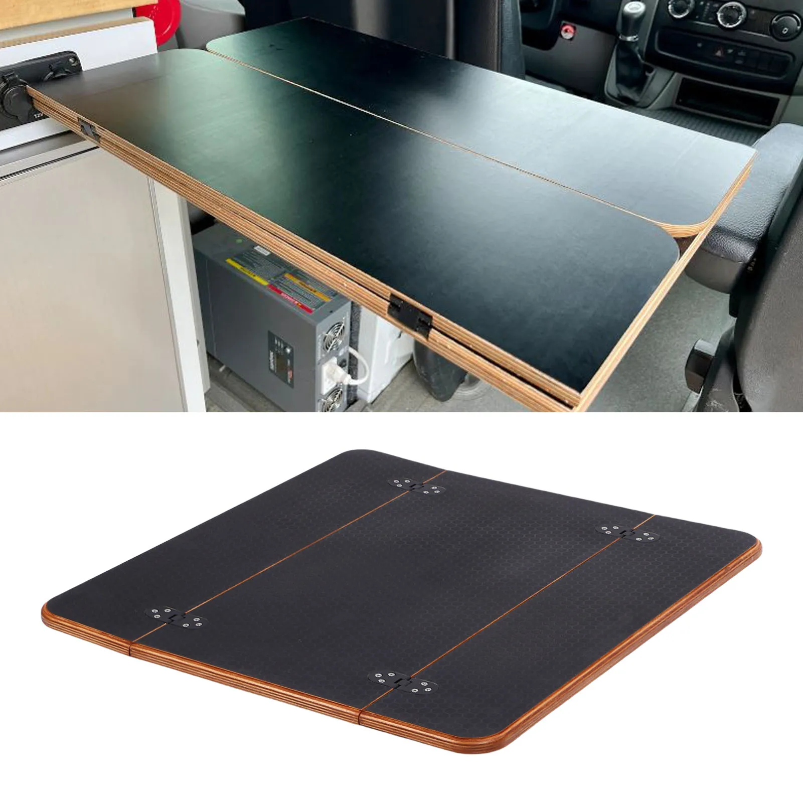 

Boat RV Table Top RV Table Top Multifunctional Space Saving Shape Stylish Slick Coated Finish for Commercial Vehicle