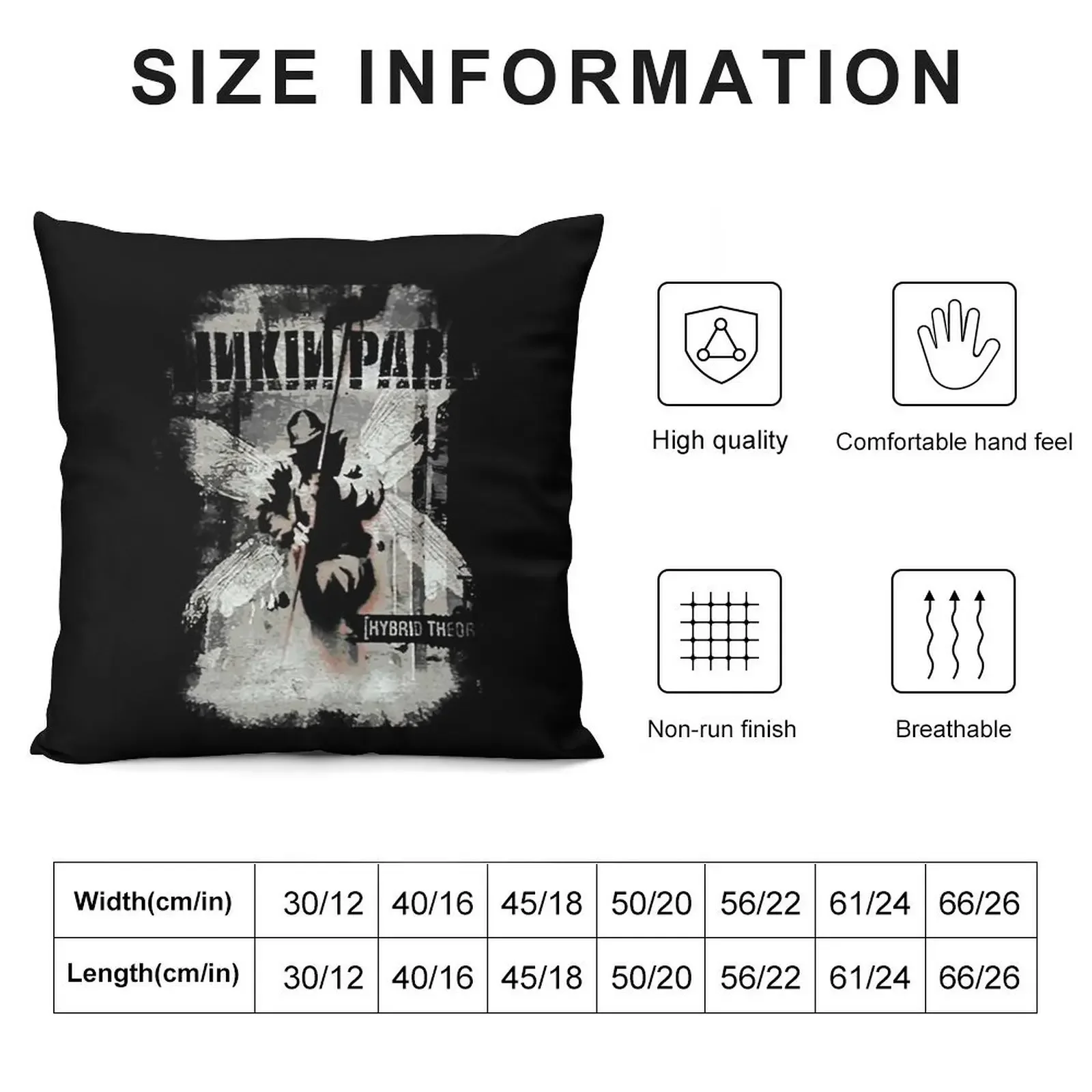 Limited Edition of Hybrid Theory Part 12 Throw Pillow Luxury Cushion Cover Christmas Throw Pillows Covers pillow