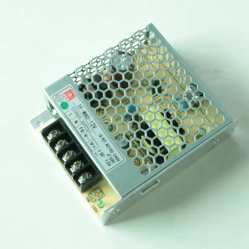 

Компактный импульсный источник питания TF-M80-12V 100*83*31 мм, 12 В, 5 А, 60 Вт, источник питания для косметических инструментов, световые полоски