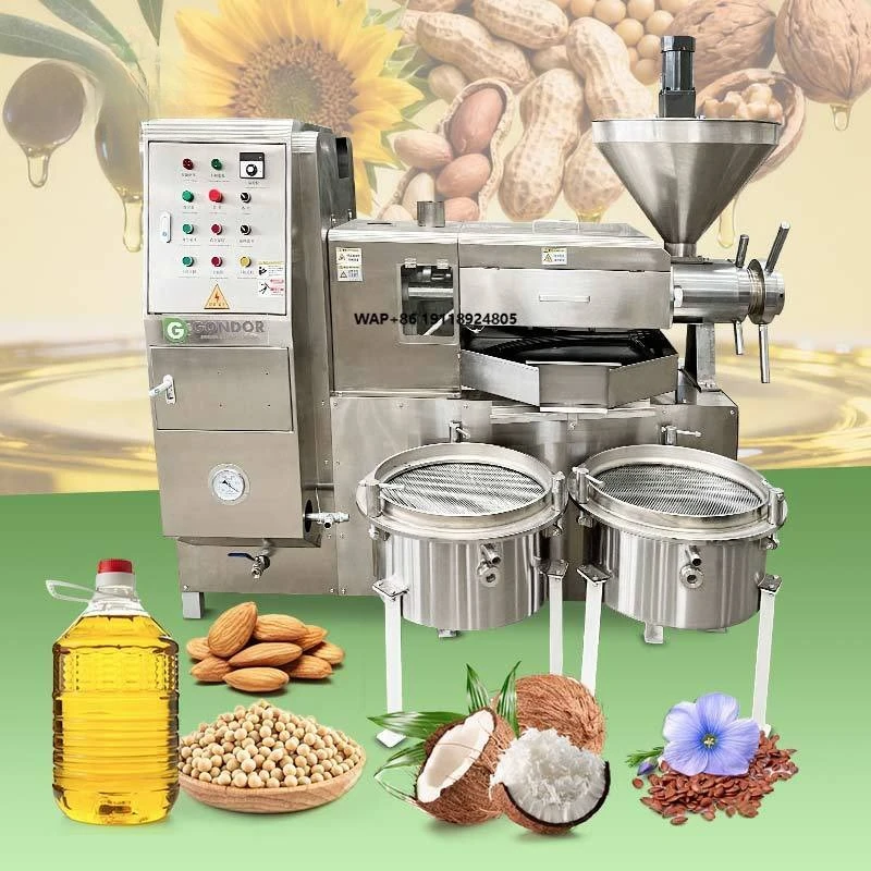Fully Automatic Soja Soya Bean Coffee Mustard Sun Flower Oil Pressing Press Mill Machine for Seeds