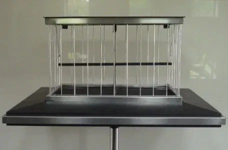 

Remote Control 3 in 1 Vanishing Dove Cage Magic Illusion Prop for Stage Performance and Party Games Professional
