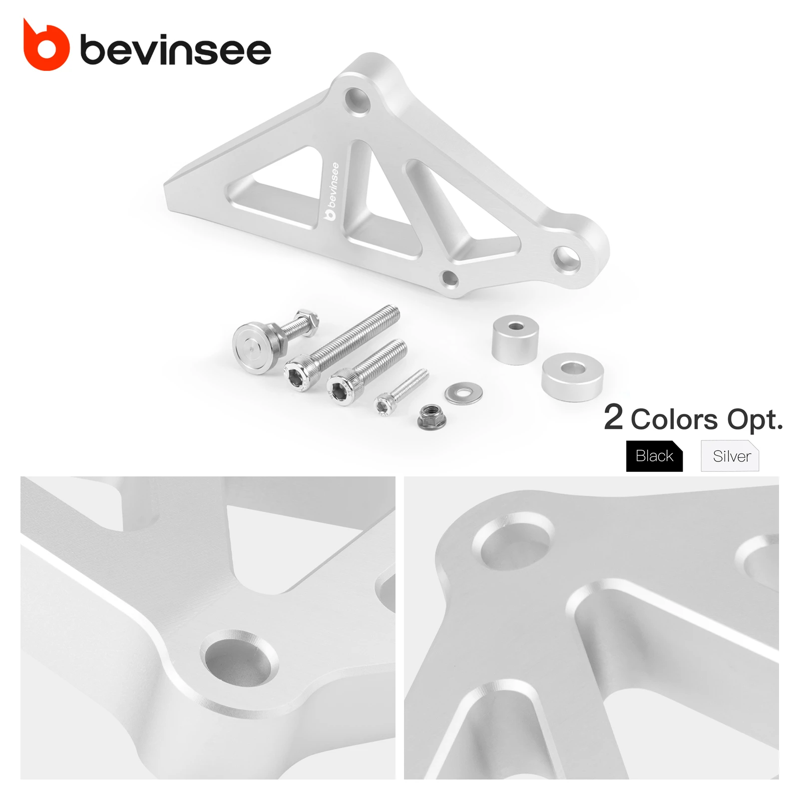 

BEVINSEE Brake Master Cylinder Brace Bracket for Tesla Model 3 2017-2023 (Only fit for LHD Models)