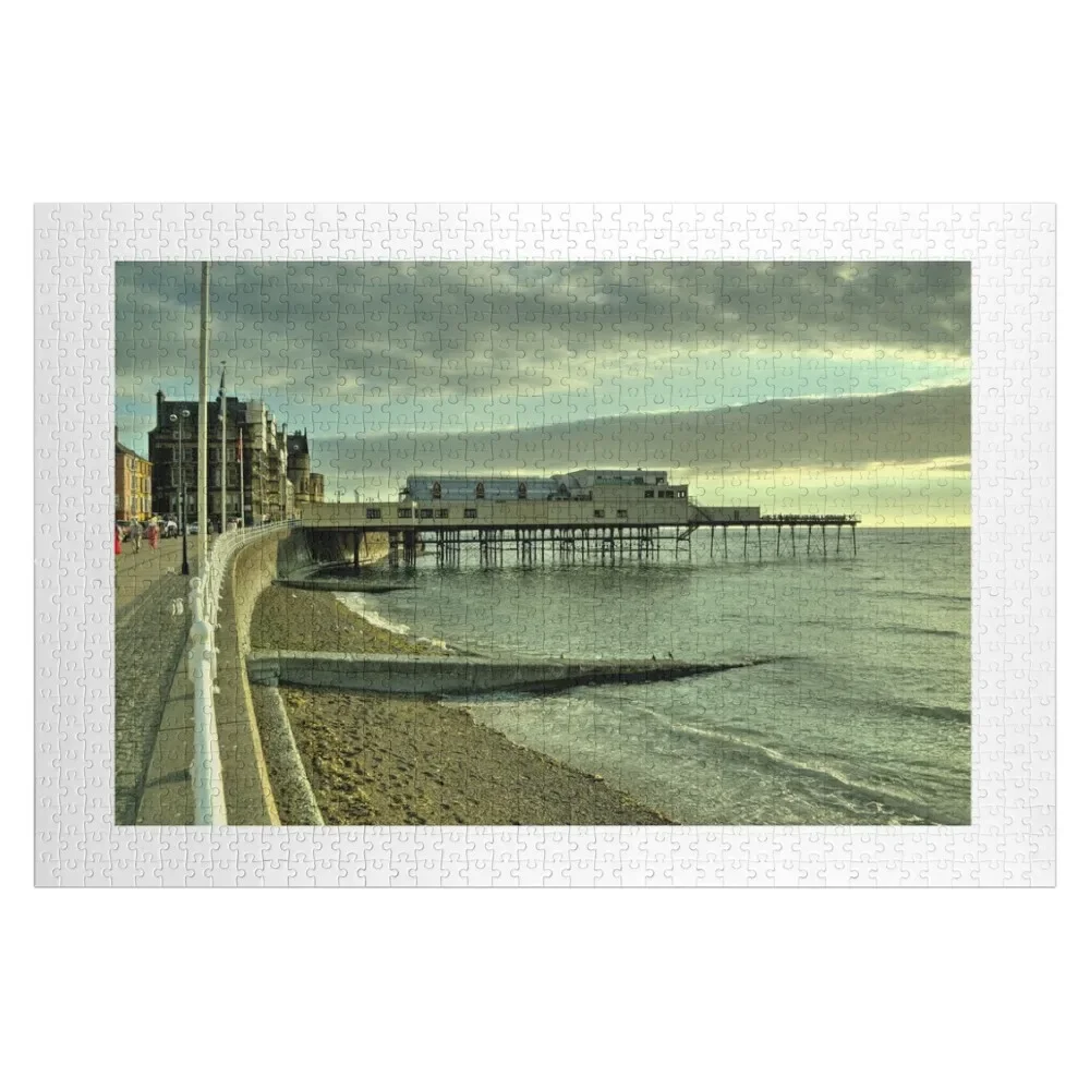 

Aberystwyth pier and beach Jigsaw Puzzle Customized Photo Toys For Children Customizeds For Kids Puzzle