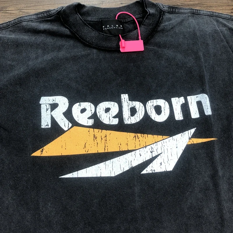 SAINT OF MICHAEL American Style Best Quality 1:1 Printed Long Sleeves Tee Oversized Tops Vintage Loose T Shirt For Men