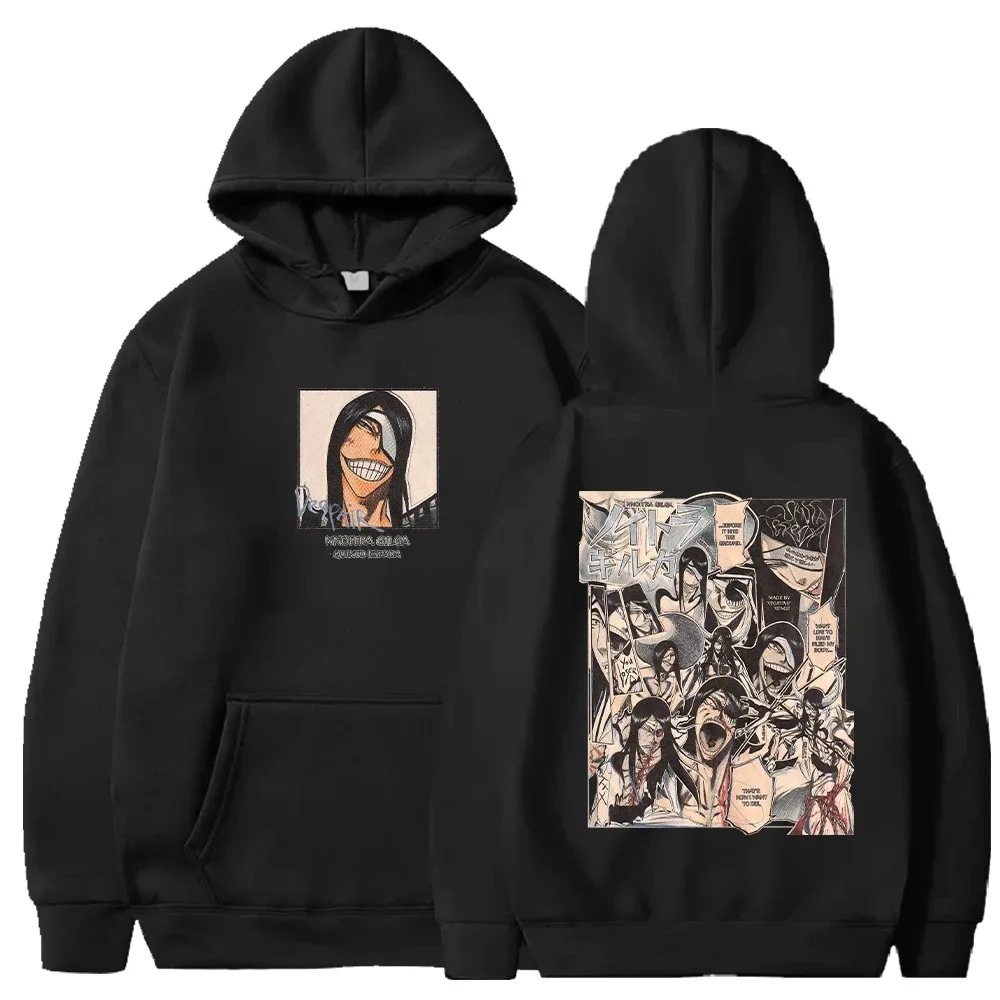 

Аниме отбеливатель Nnoitra Gilga крутой принт мужская толстовка с капюшоном комикс спортивная одежда повседневная спортивная одежда Harajuku мужская спортивная одежда