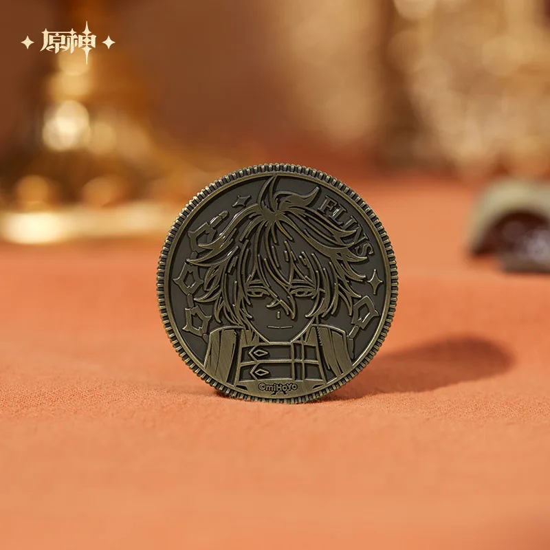 

Genshin Impact Animation Peripheral Kyryll Chudomirovich Flins Decision Currency Model Collection Of Anime Boy Toy Gifts