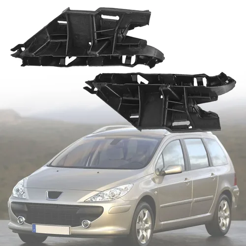 Soporte de parachoques delantero izquierdo y derecho, 2 uds., para Peugeot 307 Hatchback 307CC 307SW 7119HV 7120NH