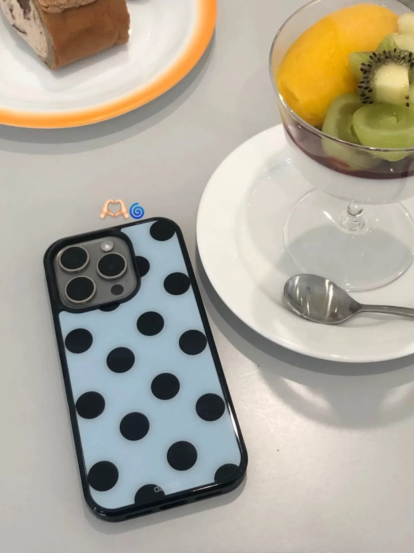 

Корейский чехол для телефона в горошек для iPhone 7/6 Pro/5 pro Max, защитный чехол от падения, моющийся креативный дизайн