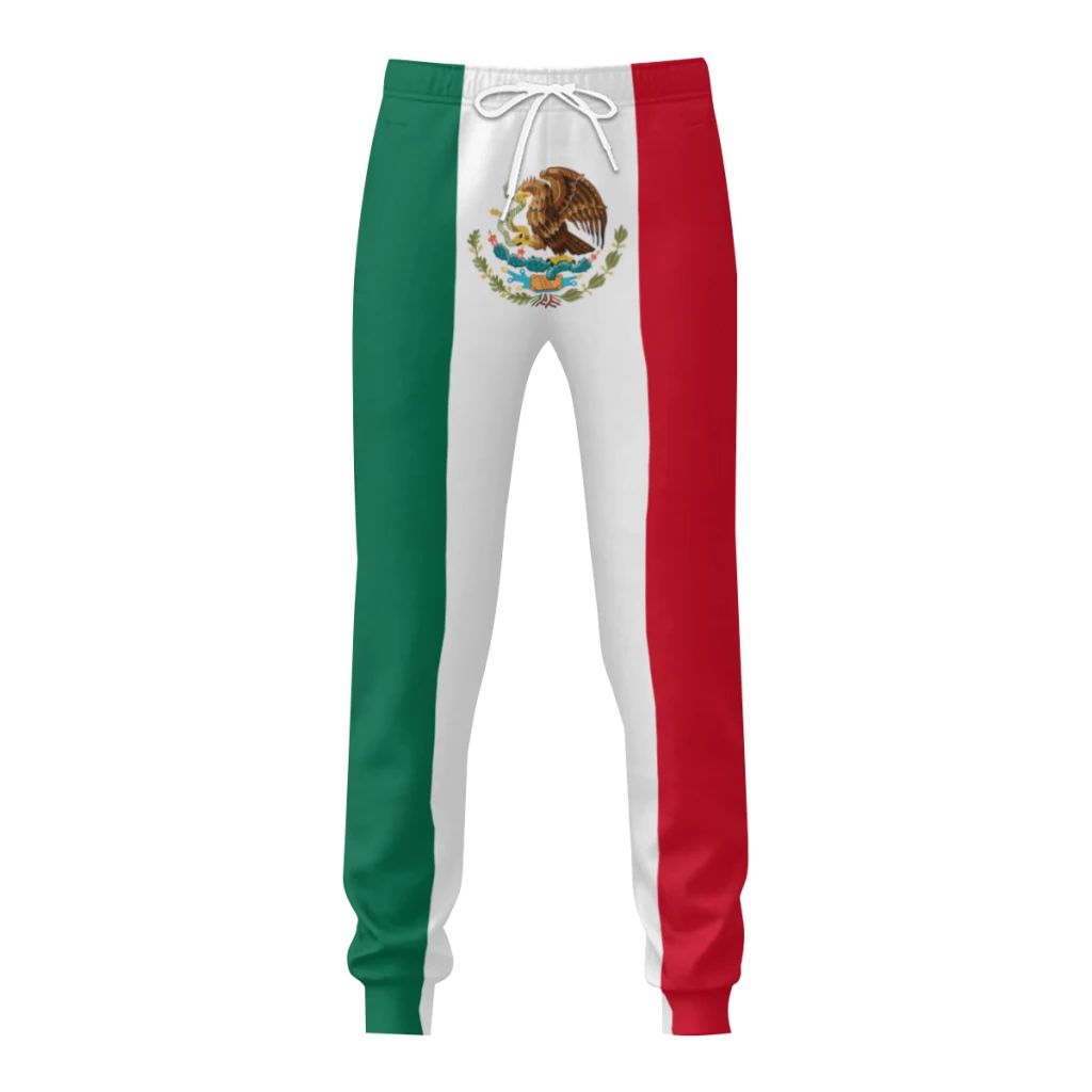 2025 Mexico Flag Mens Sweatpants with Pockets Joggers for Men Sports Casual Sweat Pants With Drawstring