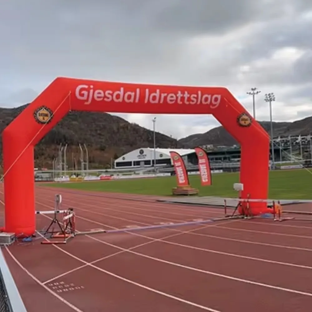 Custom Inflatable Arch Outdoor Race Start Finish Line Advertising Event Archway for Promotion Exhibition Sports